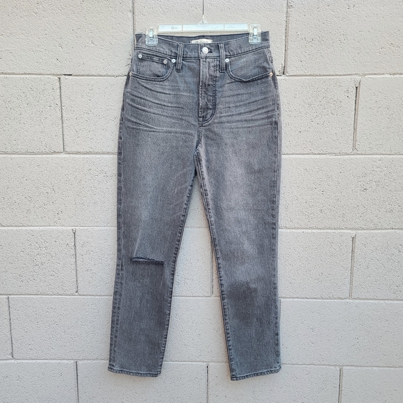 Madewell | The Perfect Vintage Jean in Connell Wash: Ripped Edition Size 26 - Picture 2 of 12
